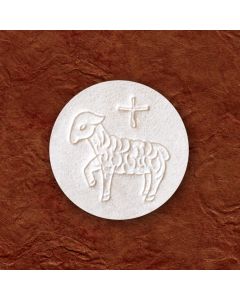 Lamb, 1 3/8" White (35mm)